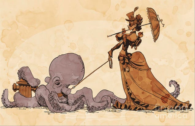 Hey Disney, this is the steampunk princess movie we want!