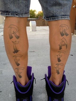 Riff Raff's Tattoos
