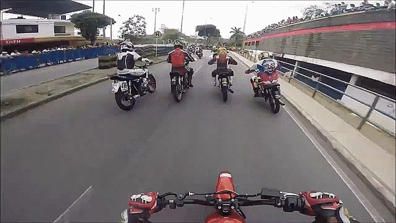 This Road Race Looks Far More Terrifying Than Any MotoGP Or Isle Of Man TT