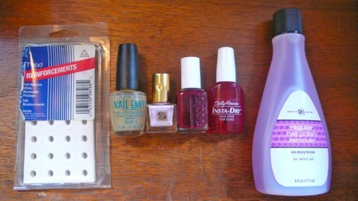 How To Do A 30s-Style Moon Manicure