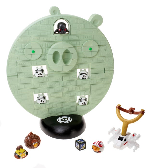 First look at the Angry Birds Star Wars crossover, behold the Pig Star!