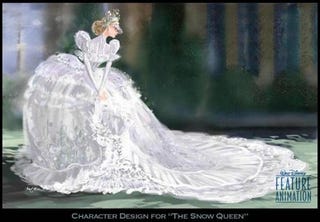 Concept art for Disney's Frozen movies shows off our new Snow Queen