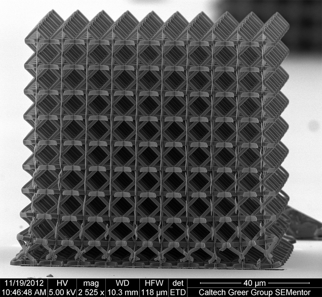 Crean un material cerámico tan ligero como para flotar en el aire