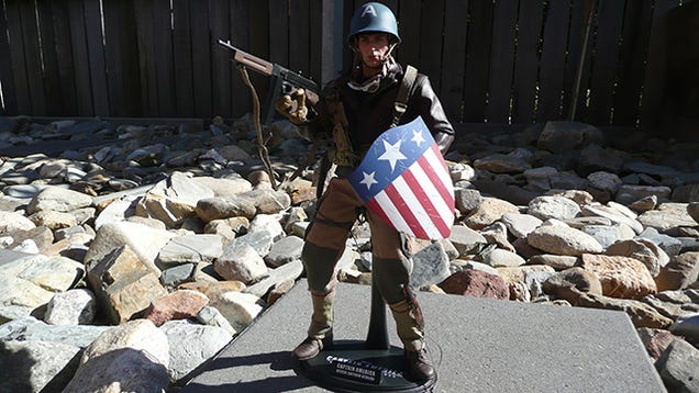 Captain America Has a Great Butt (Shame About His Face)