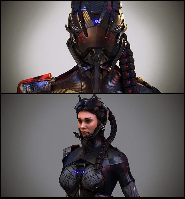 The (Fake) Mass Effect Characters Of The Future Are An Amazing Sight
