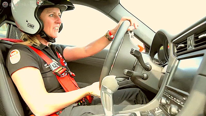Watch Sabine Schmitz Destroy The Nürburgring While Narrating The Entire Thing