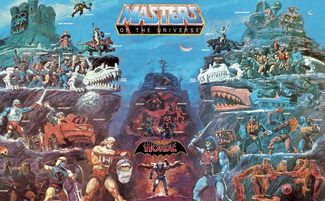 Masters of the Universe toy art will make a He-Man out of you