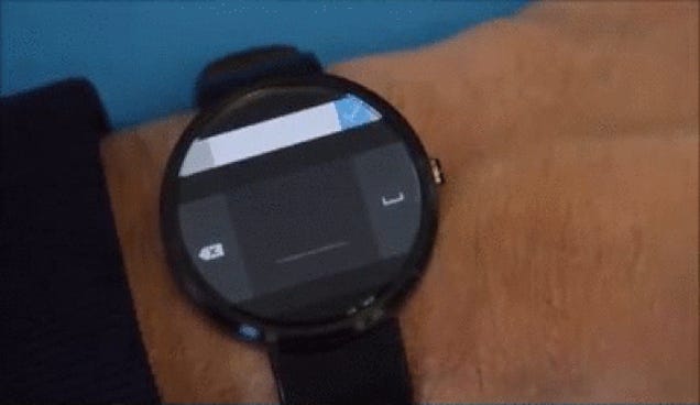 Microsoft Created an Android Wear Autography Keyboard