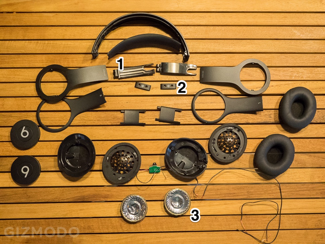 beats headphone Tear down