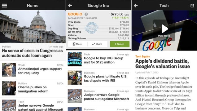 MessageMe, Reuters, and More