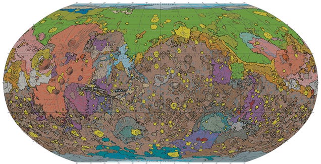 These Insanely Detailed Maps Of Mars Are The Most Accurate Yet