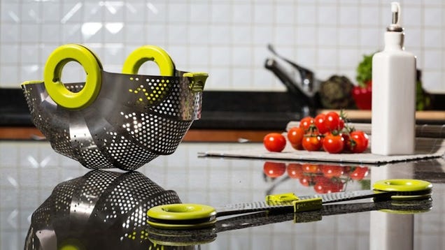 A Shape-Shifting Colander You Can Get Excited About