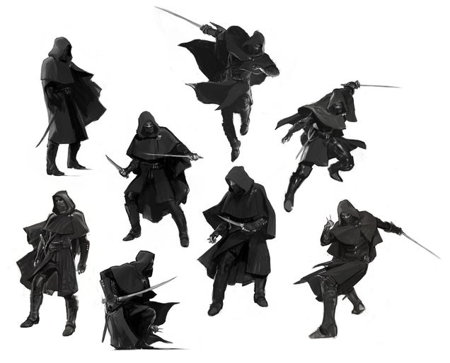 What Dishonored's Corvo Looked Like Before He Got That Fancy Mask