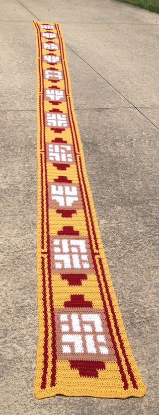 A Fifteen-Foot-Long Scarf for All Your Journeys