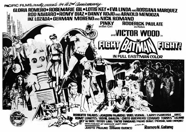 The bootleg Batman art of Asia