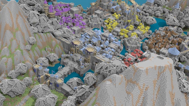 Transforming Minecraft Maps Into Stunning Works of Art
