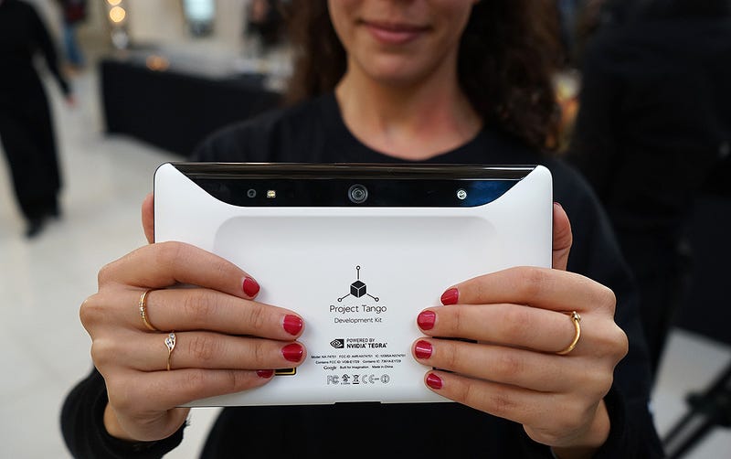 Using Nothing But Google's Project Tango Tablet To Escape A Maze