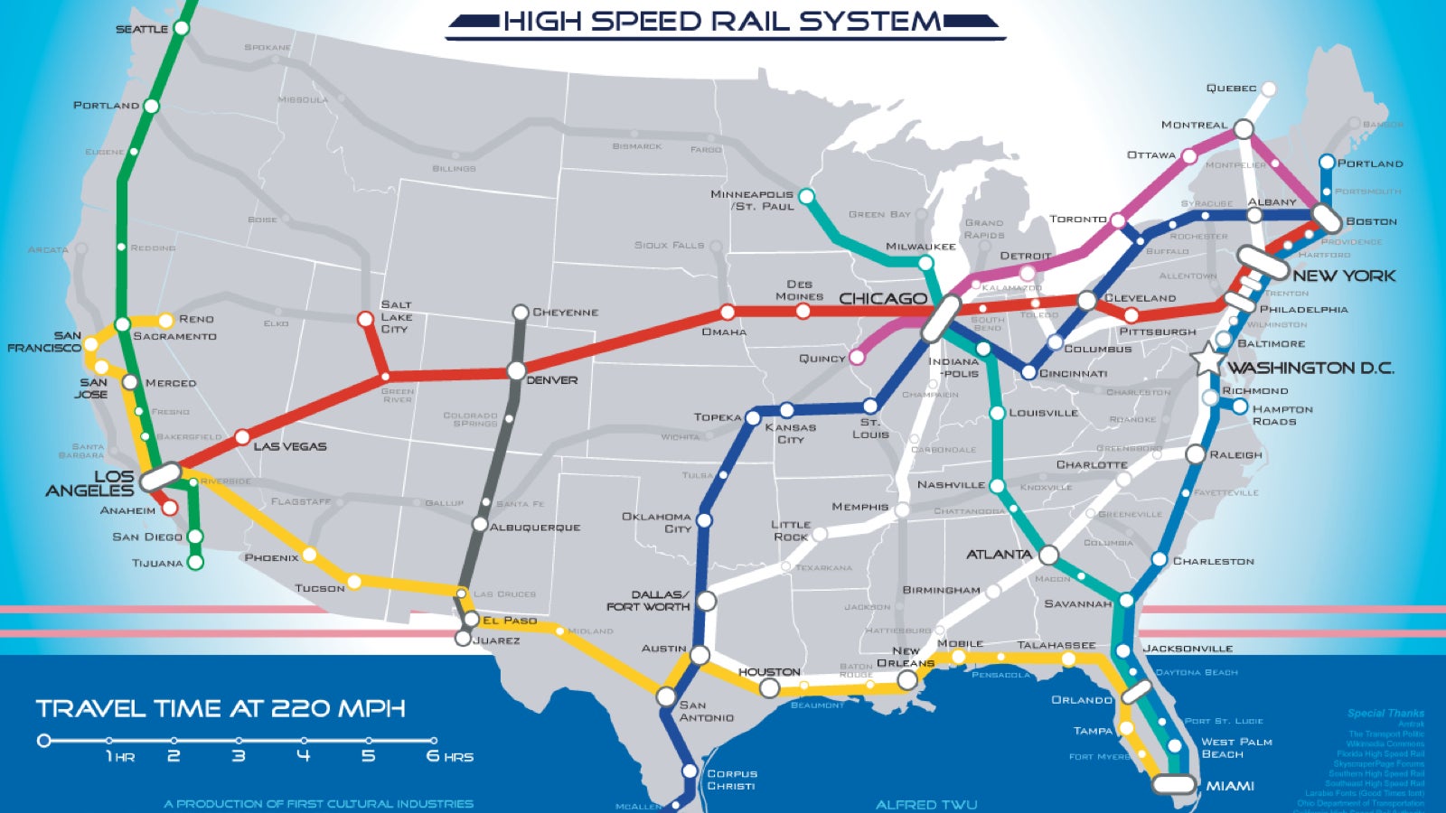 This Is What America's High-speed Rail System Should Look Like