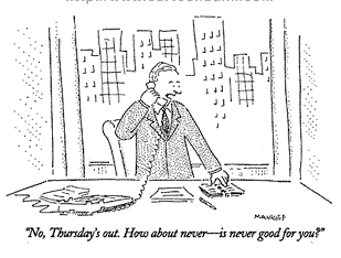"How About Never?" The New Yorker's Cartoon Editor Explains It All