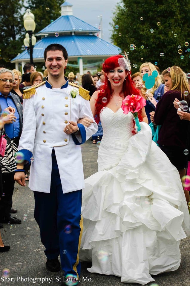 This is the most impressive Disney Princess wedding we've ever seen