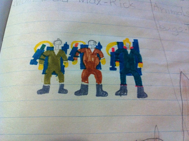 A Child's Sketchbook From the 1980s, Preserved For the 21st Century