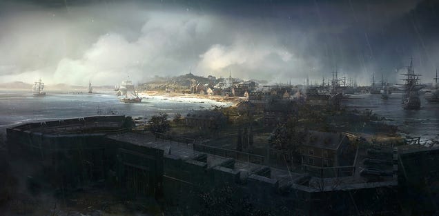 It's a Dark, Lonely Frontier In Assassin's Creed III