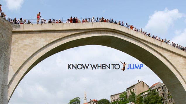 If all your friends jumped off a bridge, would you jump too?