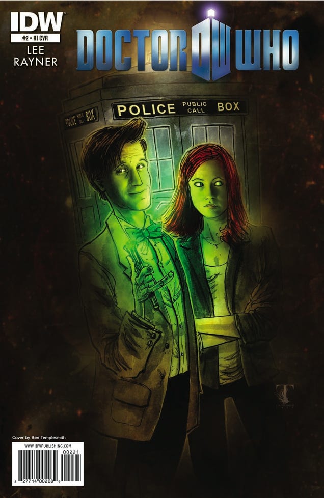 It's Jack the Ripper vs. the 11th Doctor in this sneak peek of the Doctor Who comic