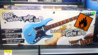 Rage Wireless Guitar Leaks Acid, Can Burn Your Rock Jewels