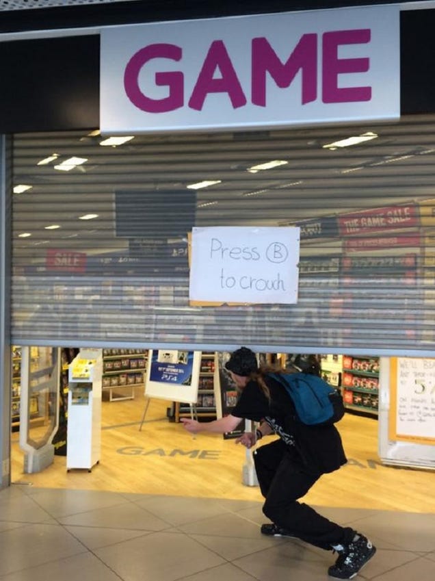 Turning A Video Game Store's Entrance Into An Adventure