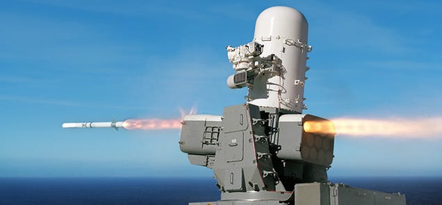 SeaRAM Outfits the Navy's Favorite Gatling Gun with Homing Missiles