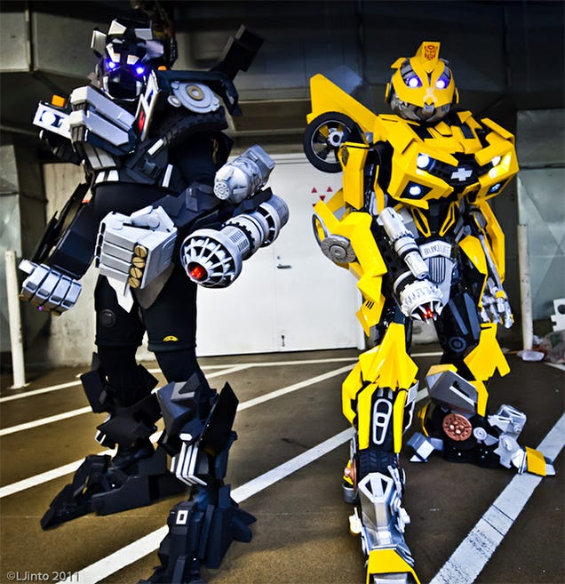 Transformers Cosplay: Humans in Disguise