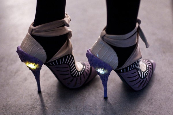 Glowing Three-Inch Heels: The Adult Version of Light-Up Sneakers