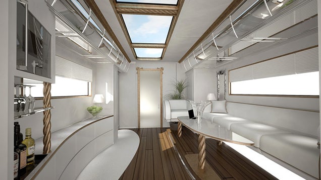Marchi Mobile's eleMMent Motor Coaches Combine Modern Luxuries With 1950s Design