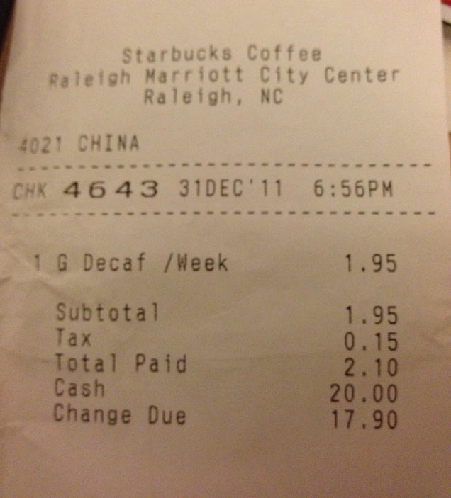 Fast Food Restaurants Really Don't Like Asians (and More Fast Food Receipt Insanity)