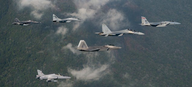 US Air Force's F-22s & F-15s Just Battled One Of Their Most Feared Foes