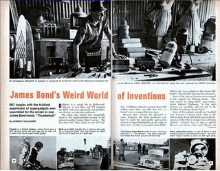 James Bond's Weird World of Inventions Chronicles 007 in 1966