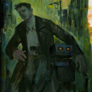 What if the bank tried to take away your robot best friend?