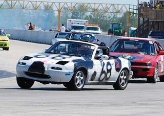 24 Hours Of LeMons Texas Day One: Corolla Leads, Detroit Iron 3 Of Top 5