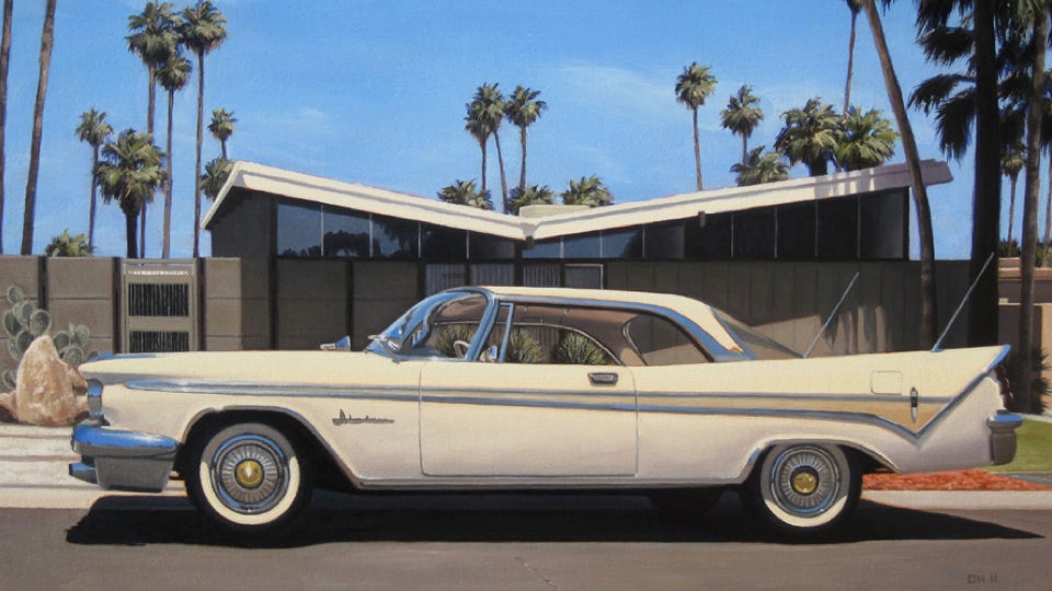 The Most Beautiful \u002639;50s And \u002639;60s American Car Paintings