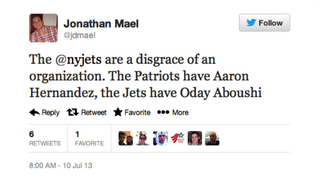 Jets Lineman's Palestinian Heritage Is A Dog Whistle For Bigots