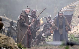 These photos from the set of Thor 2 may show the faces of the Dark Elves!