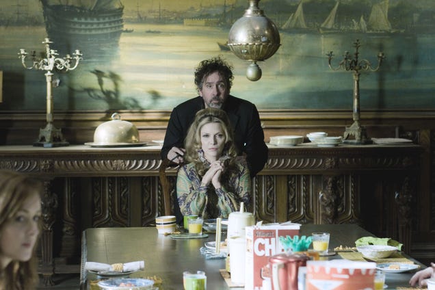 28 stills from Dark Shadows prove Tim Burton has not yet tired of pancake makeup