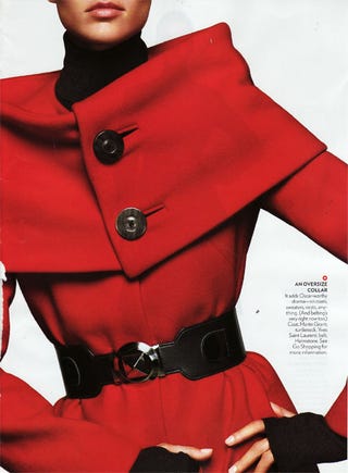 September Glamour Actually Makes Fashion Fun — And Freckled