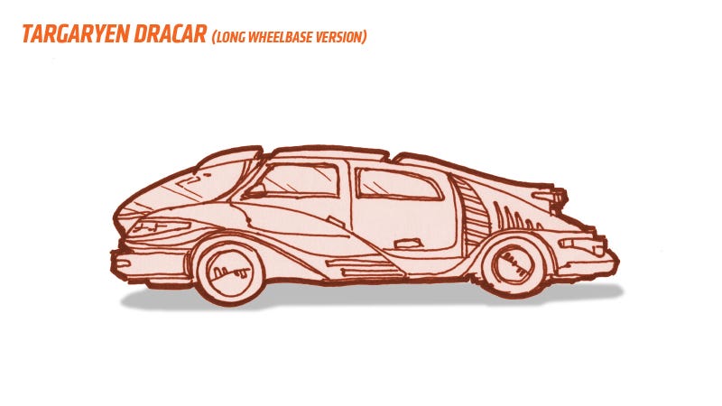 The Great Game Of Thrones Houses Imagined As Cars