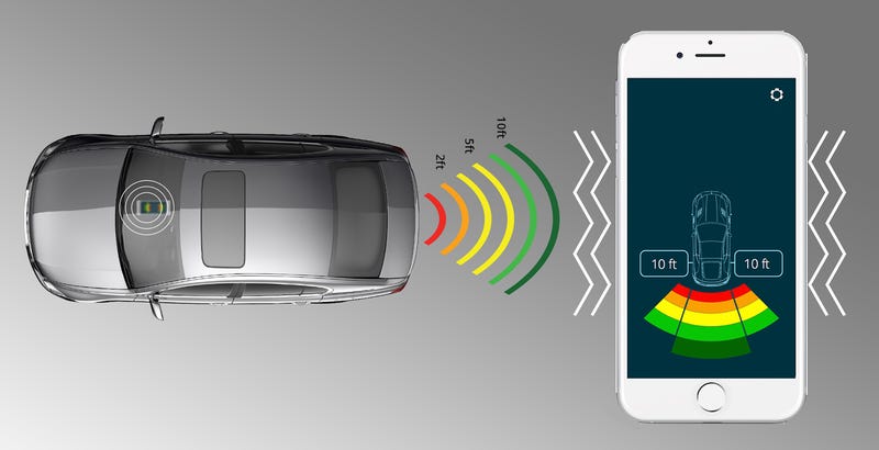 Ultra Simple License Plate Sensor Adds Collision Protection to Any Car
