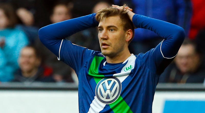 Volkswagen-Sponsored Wolfsburg Fine Nicklas Bendtner For Posting A Photo Of Himself With A Benz