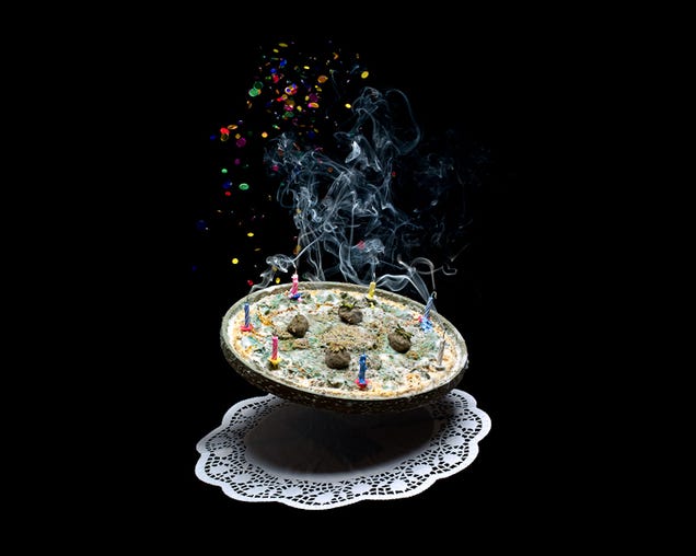 Still-life photos of rotting food are strangely beautiful