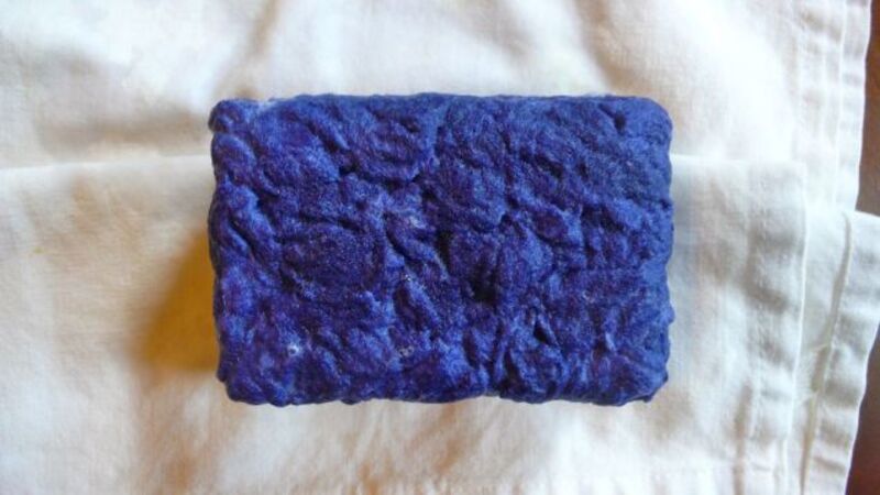 How To Make A Felted Soap