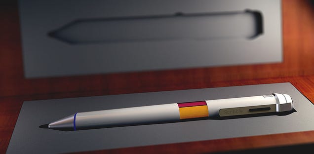 Este bolígrafo escribe en cualquier color que vean tus ojos
